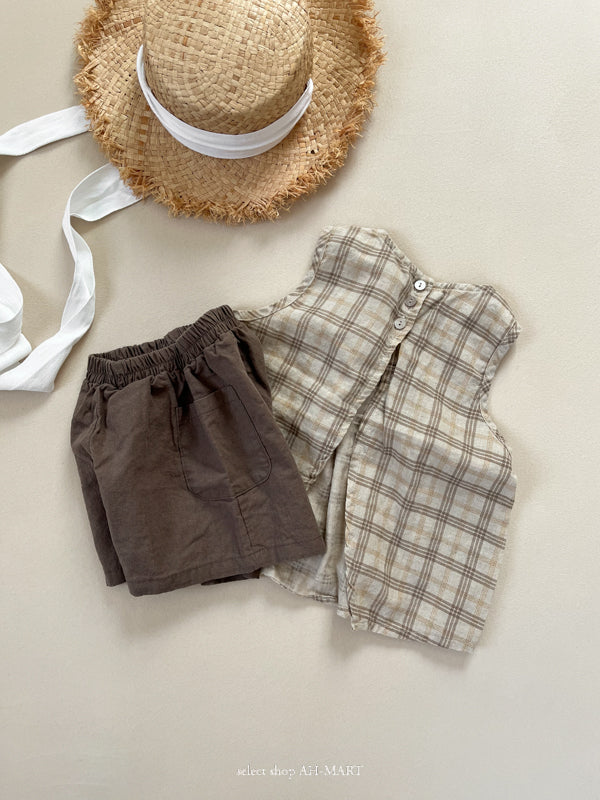 【30%OFF】Baby Got bloomer set / Got Set up oatmeal 2024SS