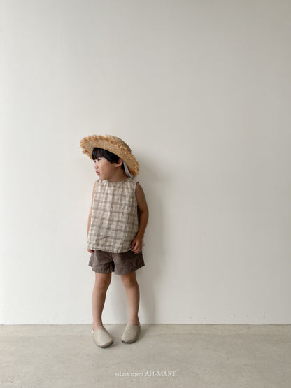 【30%OFF】Baby Got bloomer set / Got Set up oatmeal 2024SS