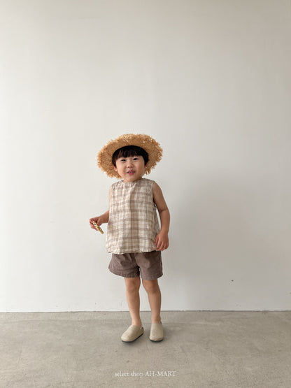 【30%OFF】Baby Got bloomer set / Got Set up oatmeal 2024SS