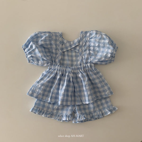 Balloon Cross Top Bottom Set Ciel De Maman