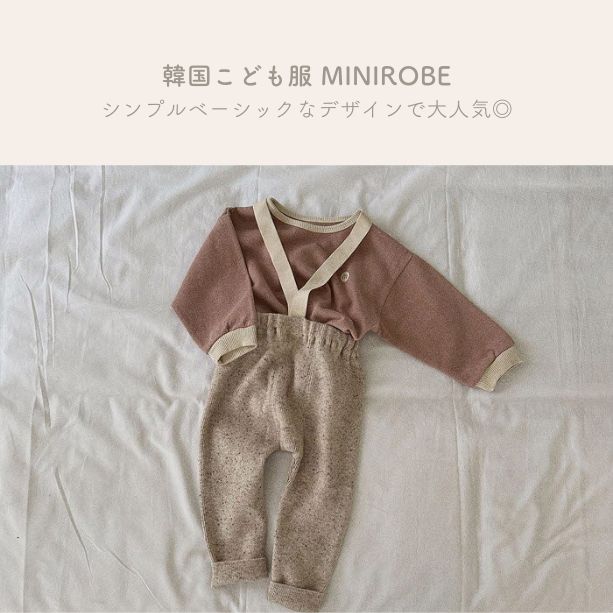 【30％OFF】MOMO KNIT LEGGINGS  80-90cm minirobe 2023FW