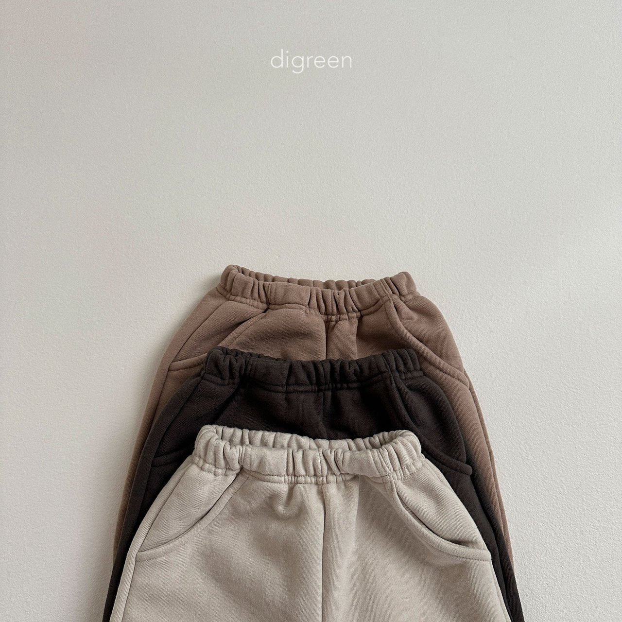 【お取り寄せ】Butter joggerpants / 3color / S(90)-XXL(130) / Digreen 2024fw