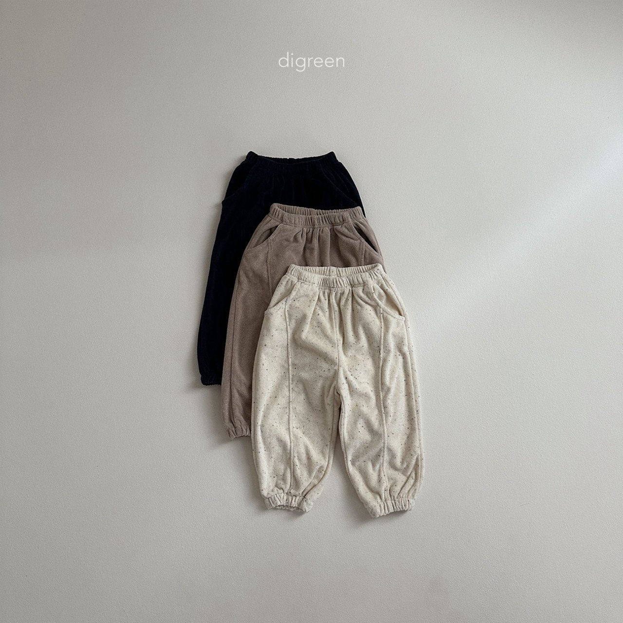 【お取り寄せ】Terry Pants / 3color / S(90)-XXL(130) / Digreen 2024fw