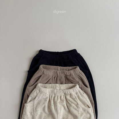 【お取り寄せ】Terry Pants / 3color / S(90)-XXL(130) / Digreen 2024fw