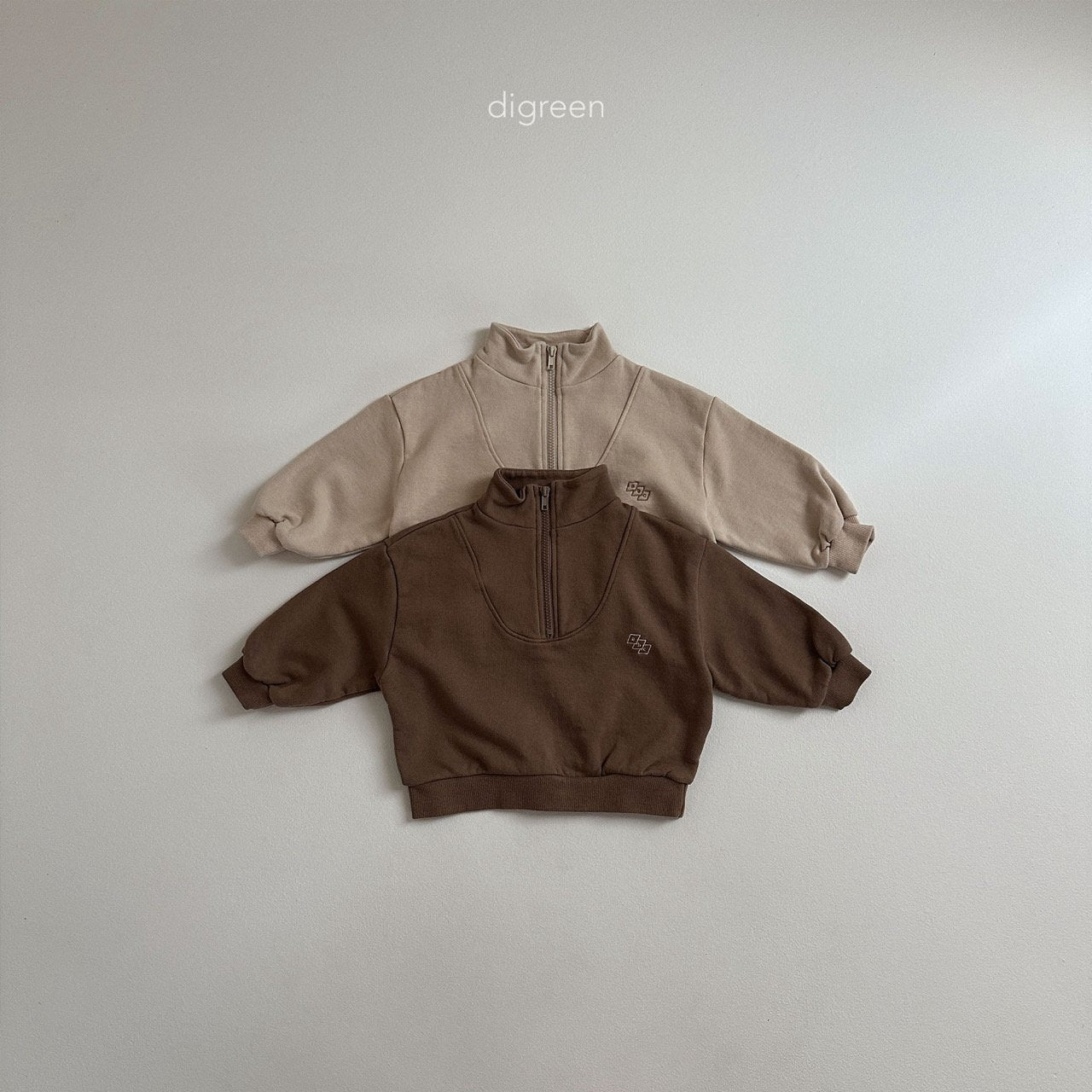 【お取り寄せ】ABC zip up / 2color / S(90)-XXL(130) / Digreen 2024fw