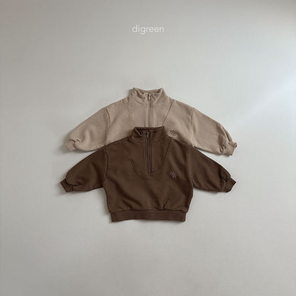 【お取り寄せ】ABC zip up / 2color / S(90)-XXL(130) / Digreen 2024fw