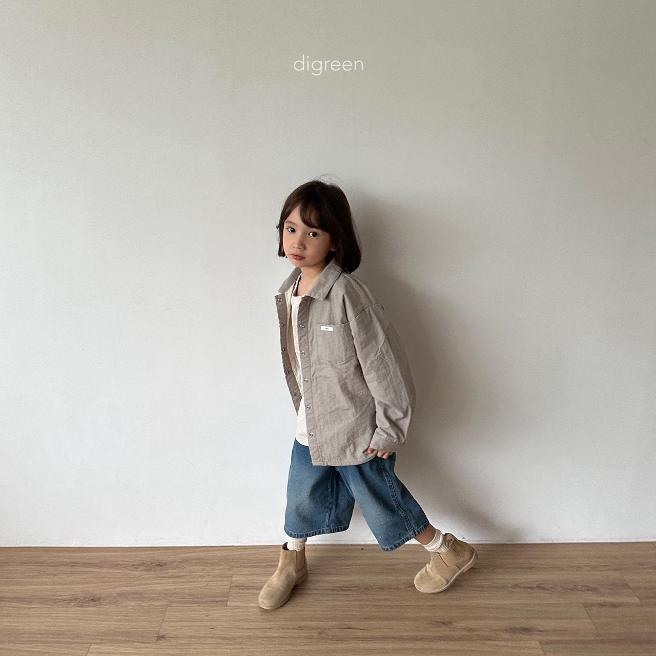 【お取り寄せ】Cozy jumper / 2color / S(90)-XXL(130) / Digreen 2024fw