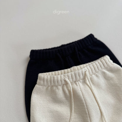 【お取り寄せ】Hand-knit pants / 2color / S(90)-XXL(130) / Digreen 2024fw