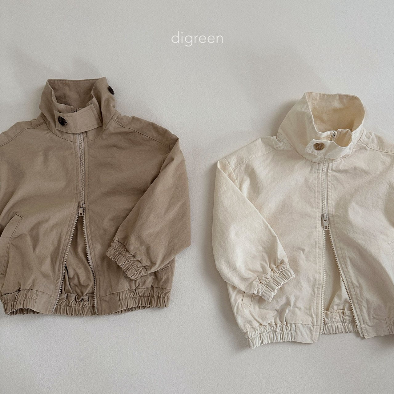 【お取り寄せ】two-way jumper / 2color / S(90)-XXL(130) / Digreen 2024fw