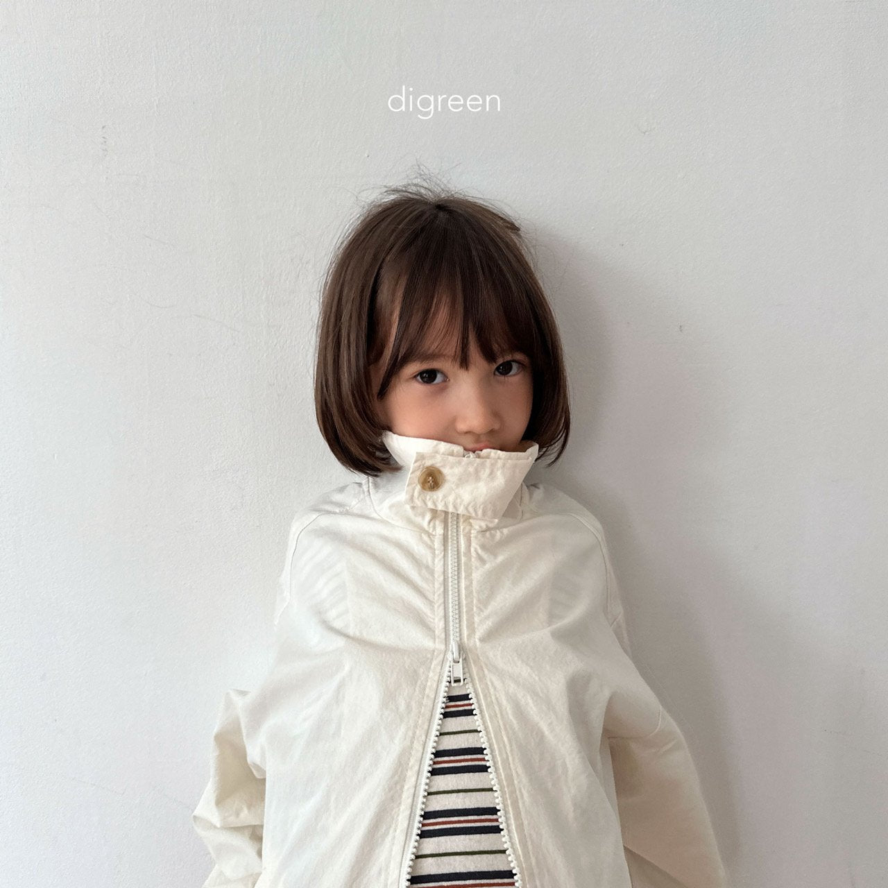 【お取り寄せ】two-way jumper / 2color / S(90)-XXL(130) / Digreen 2024fw