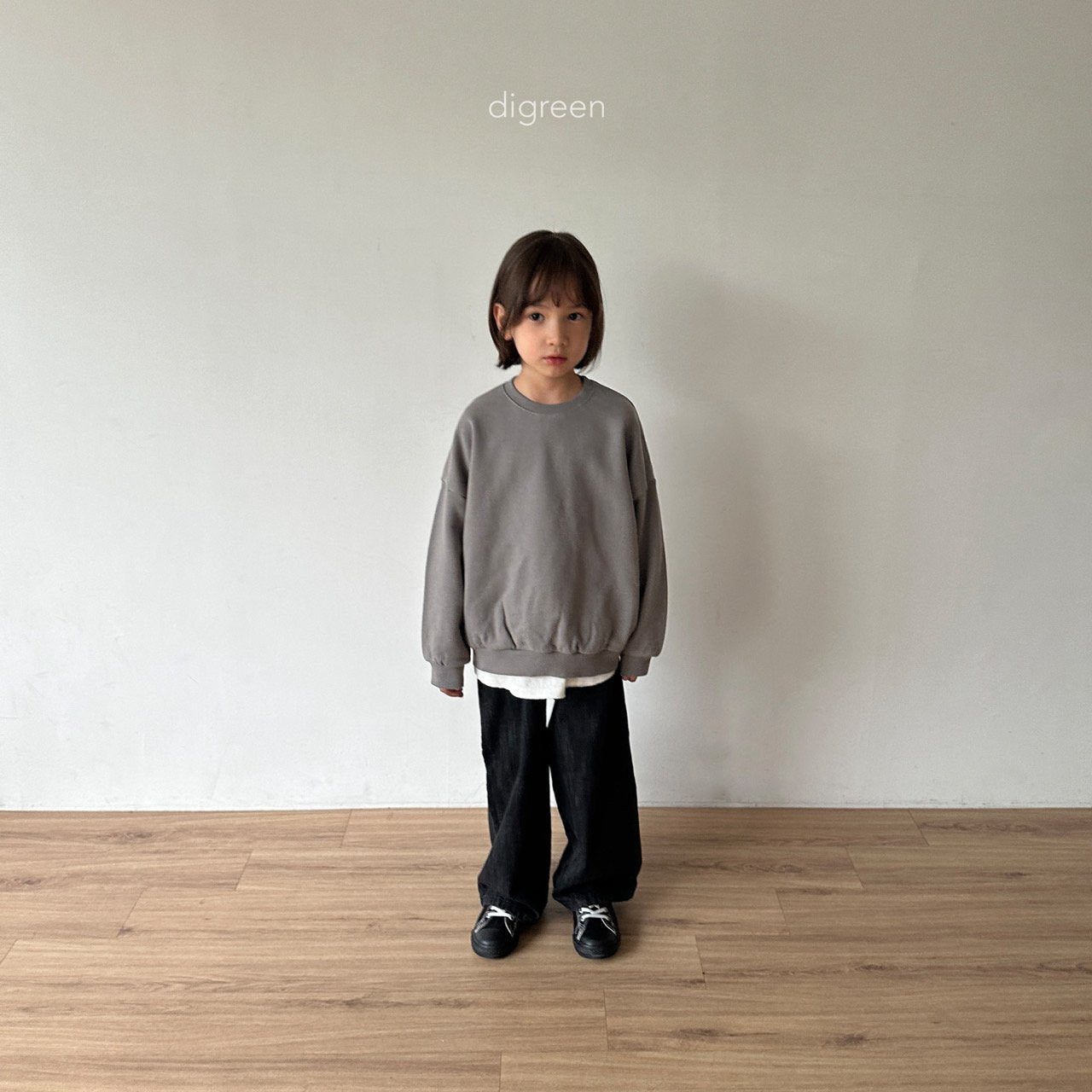 【韓国直送】Wide Dennim pants  / 2color / S(90)-XXL(130) / Digreen 2024fw