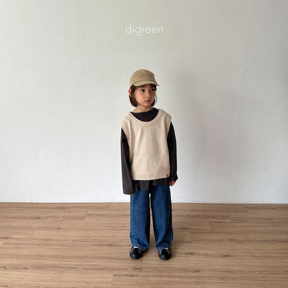 【韓国直送】Wide Dennim pants  / 2color / S(90)-XXL(130) / Digreen 2024fw