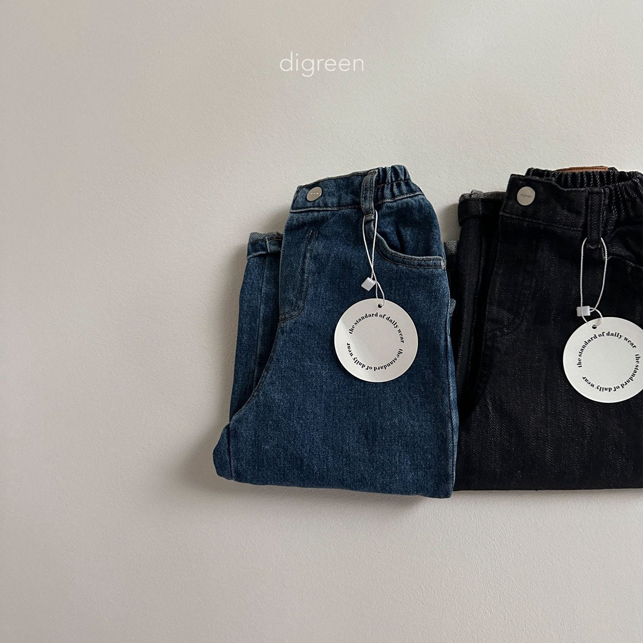 【韓国直送】Wide Dennim pants  / 2color / S(90)-XXL(130) / Digreen 2024fw