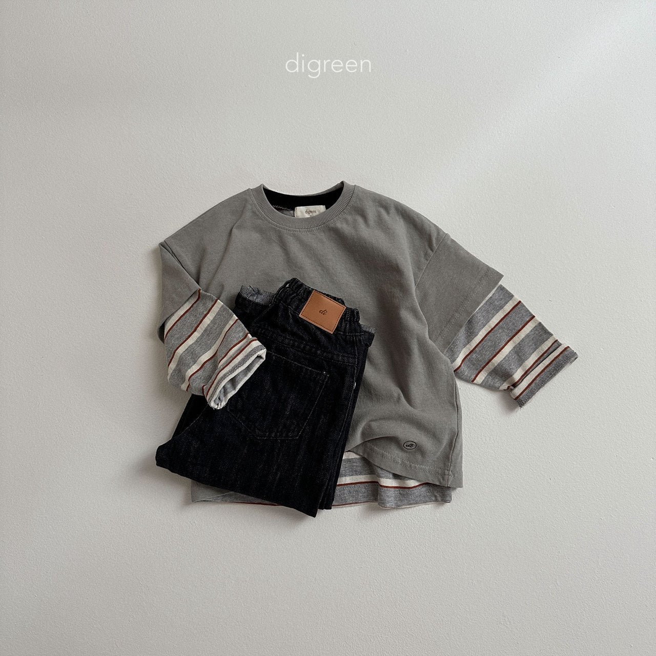 【韓国直送】Wide Dennim pants  / 2color / S(90)-XXL(130) / Digreen 2024fw