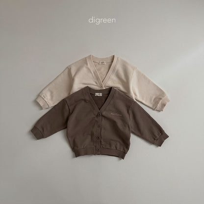 【お取り寄せ】Mellow cardigan  / 2color / S(90)-XXL(130) / Digreen 2024fw