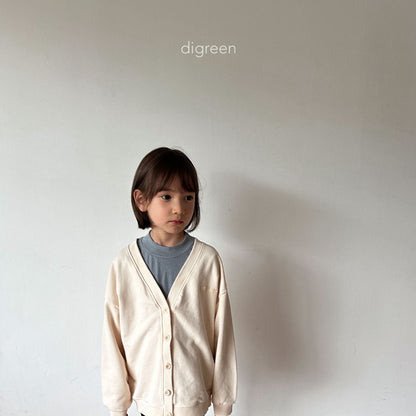 【お取り寄せ】Mellow cardigan  / 2color / S(90)-XXL(130) / Digreen 2024fw