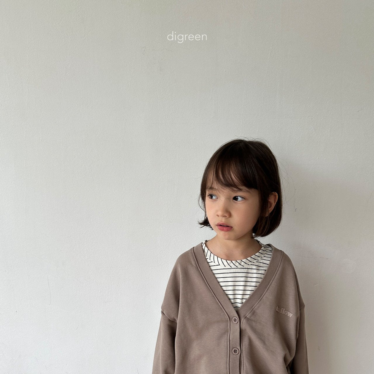 【お取り寄せ】Mellow cardigan  / 2color / S(90)-XXL(130) / Digreen 2024fw