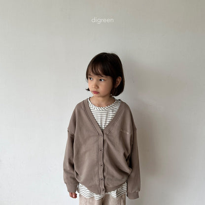 【お取り寄せ】Mellow cardigan  / 2color / S(90)-XXL(130) / Digreen 2024fw