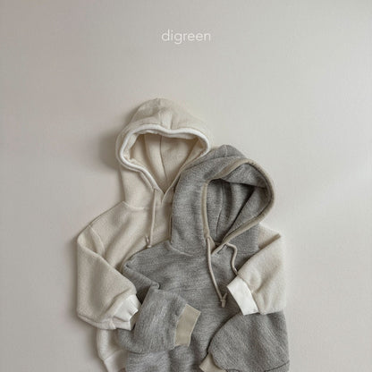 【お取り寄せ】Appel hood   / 2color / S(90)-XXL(130) / Digreen 2024fw