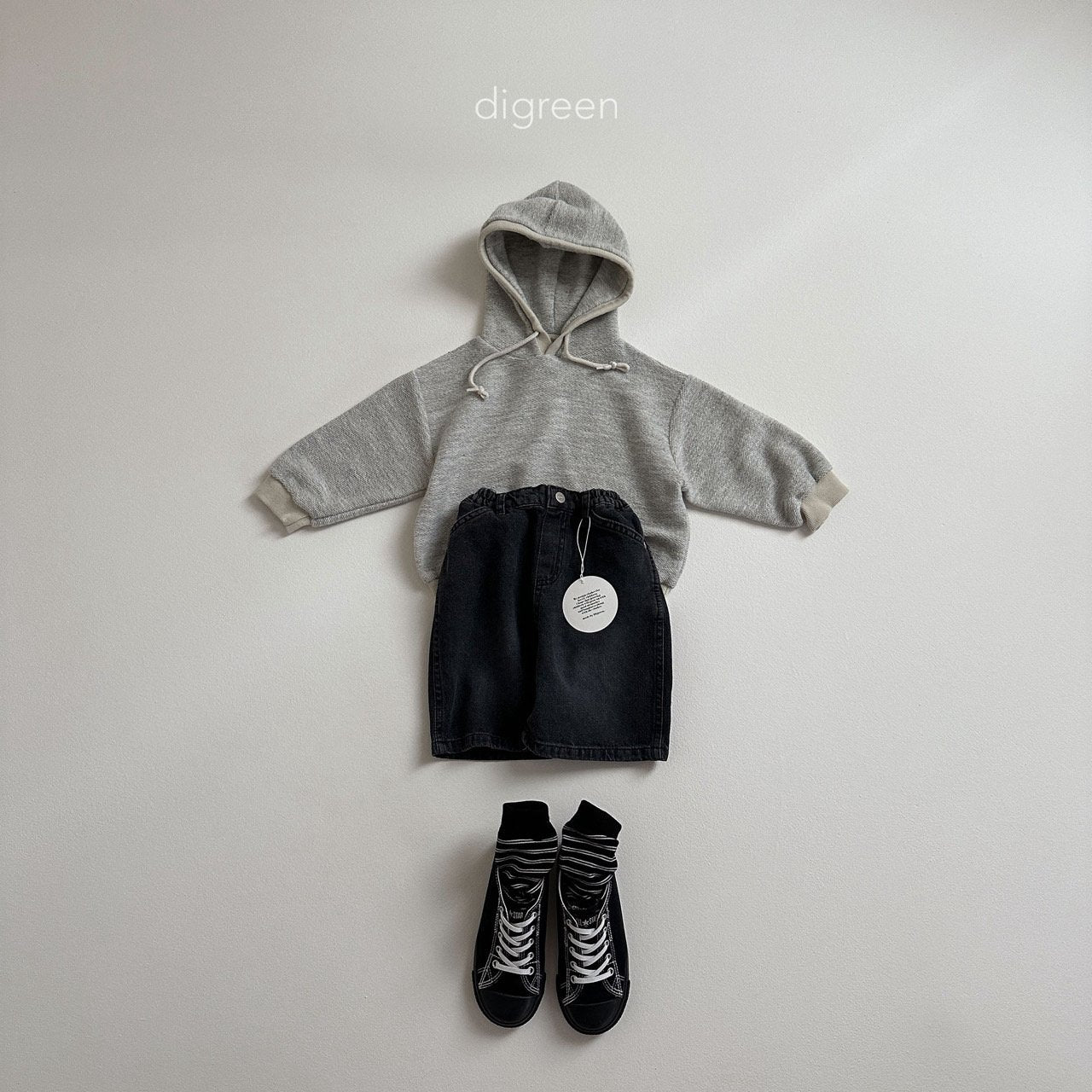 【お取り寄せ】Appel hood   / 2color / S(90)-XXL(130) / Digreen 2024fw