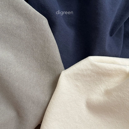 【お取り寄せ】Daily T-shirt  / 3color / S(90)-XXL(130) / Digreen 2024fw