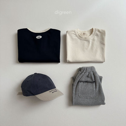 【お取り寄せ】Daily T-shirt  / 3color / S(90)-XXL(130) / Digreen 2024fw