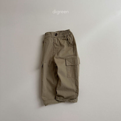 【お取り寄せ】Cargo pants   / 3color / S(90)-XXL(130) / Digreen 2024fw