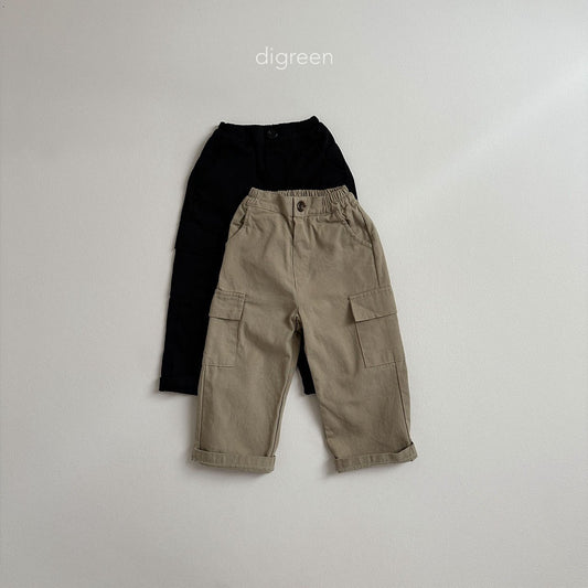 【お取り寄せ】Cargo pants   / 3color / S(90)-XXL(130) / Digreen 2024fw