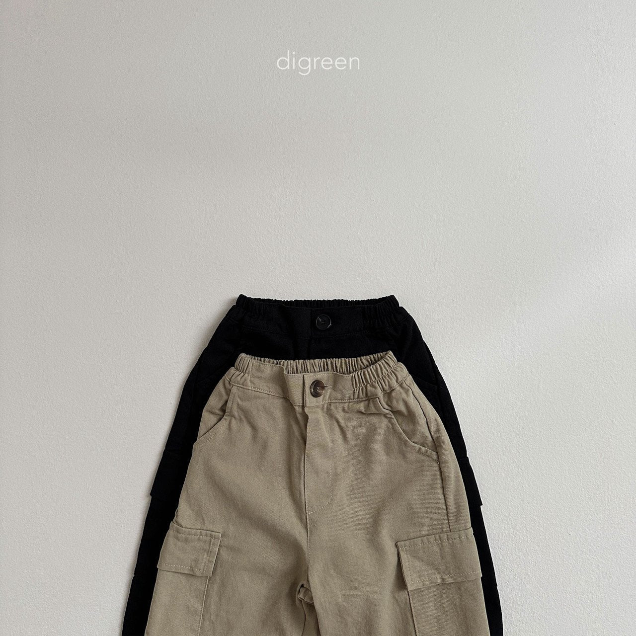 【お取り寄せ】Cargo pants   / 3color / S(90)-XXL(130) / Digreen 2024fw