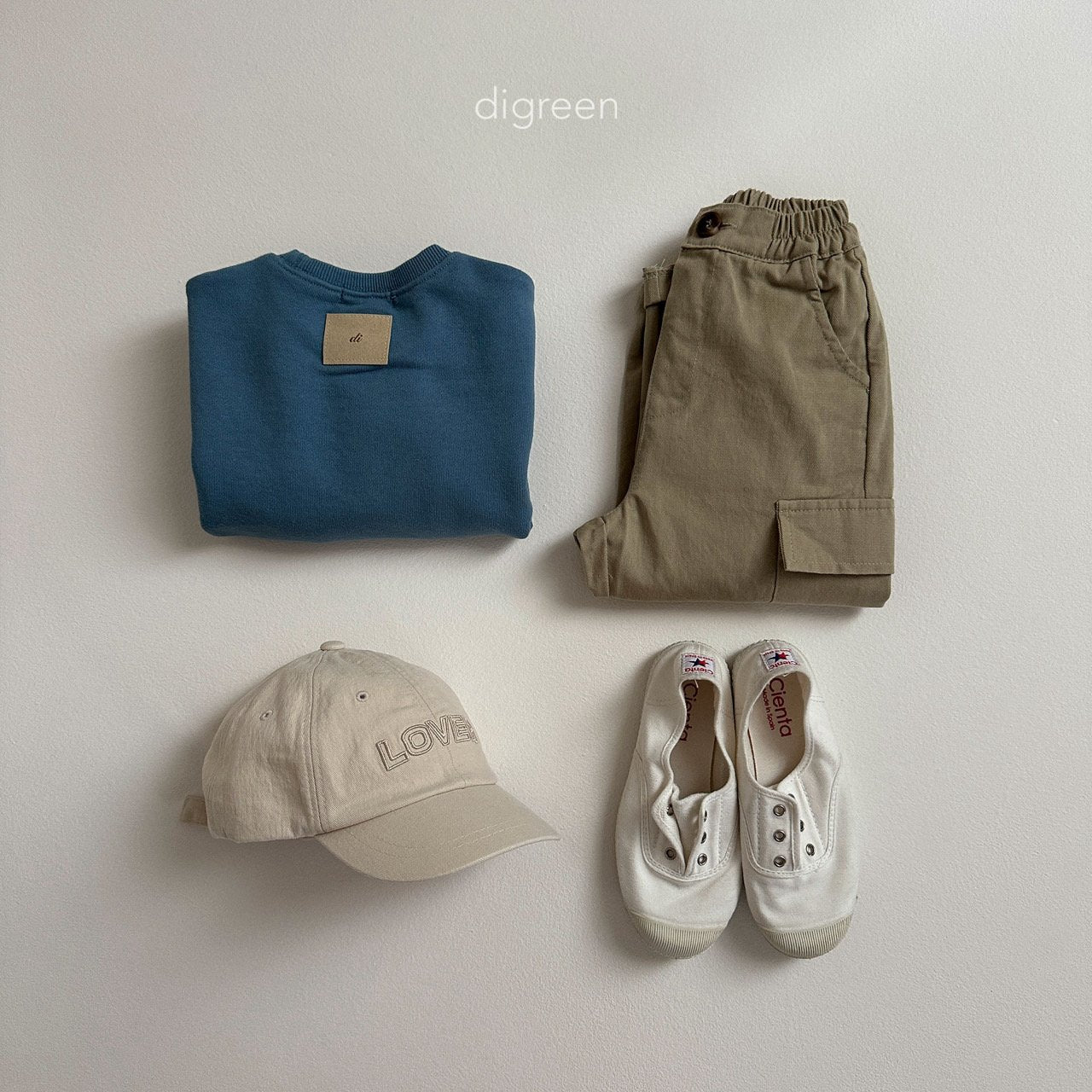 【お取り寄せ】Cargo pants   / 3color / S(90)-XXL(130) / Digreen 2024fw