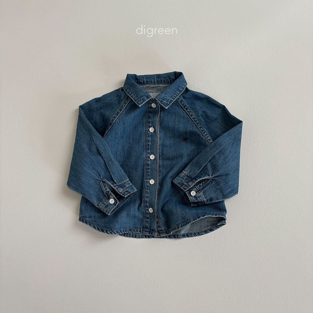 【お取り寄せ】Denim glan shirts  / S(90)-XXL(130) / Digreen 2024fw