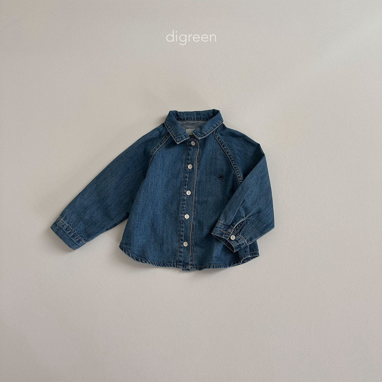 【お取り寄せ】Denim glan shirts  / S(90)-XXL(130) / Digreen 2024fw