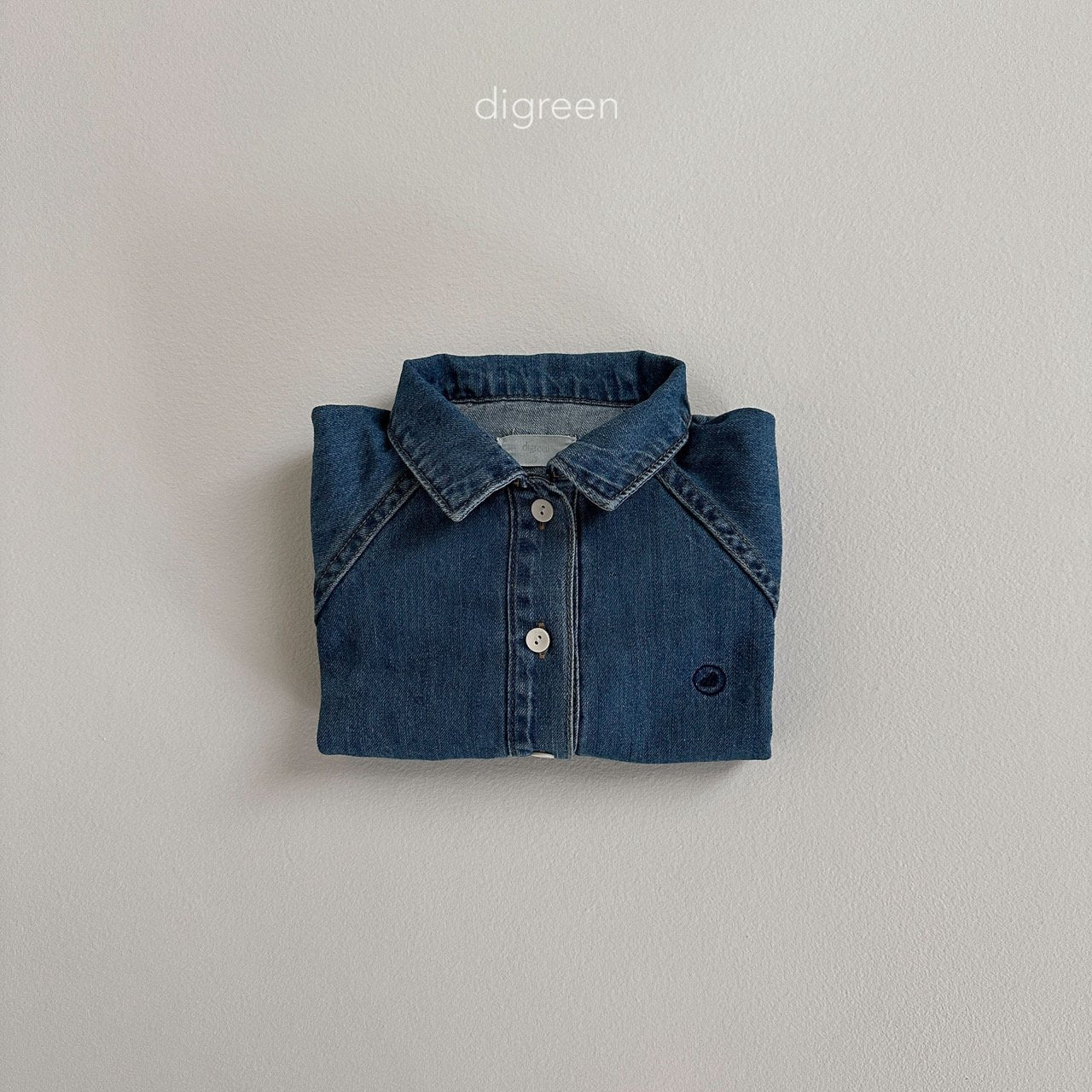 【お取り寄せ】Denim glan shirts  / S(90)-XXL(130) / Digreen 2024fw