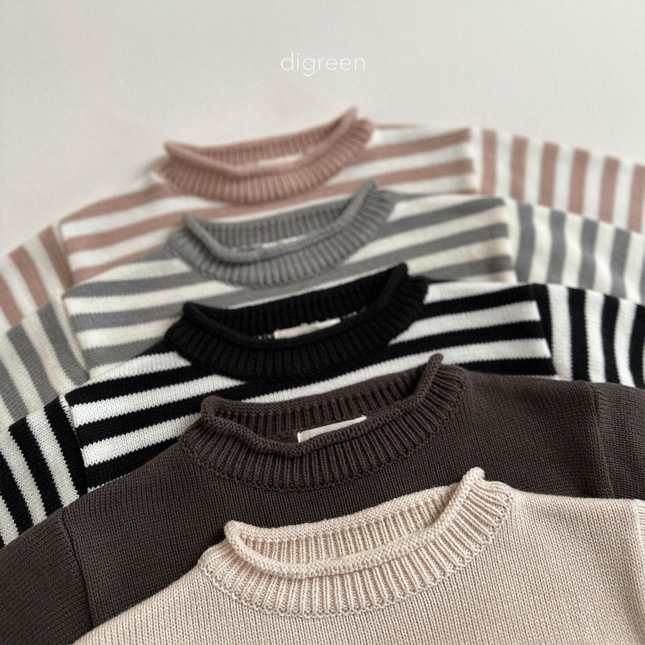 【お取り寄せ】Doldol knit  / S(90)-XXL(130) / Digreen 2024fw