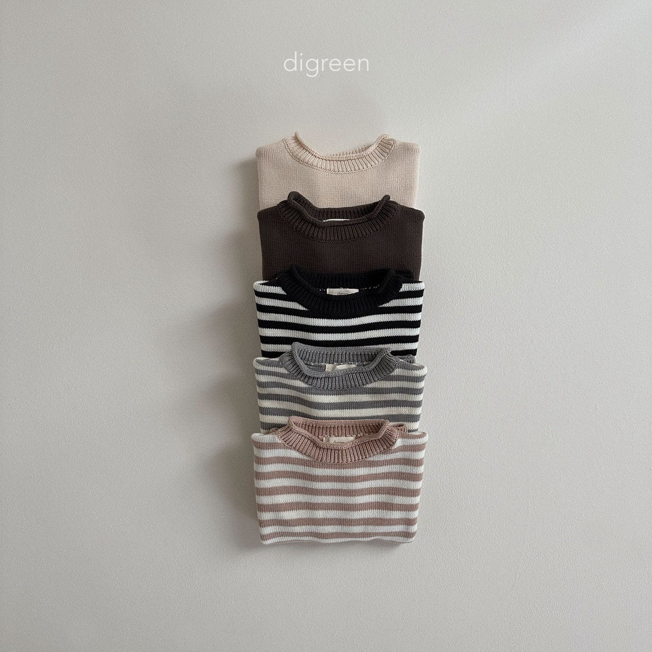 【お取り寄せ】Doldol knit  / S(90)-XXL(130) / Digreen 2024fw