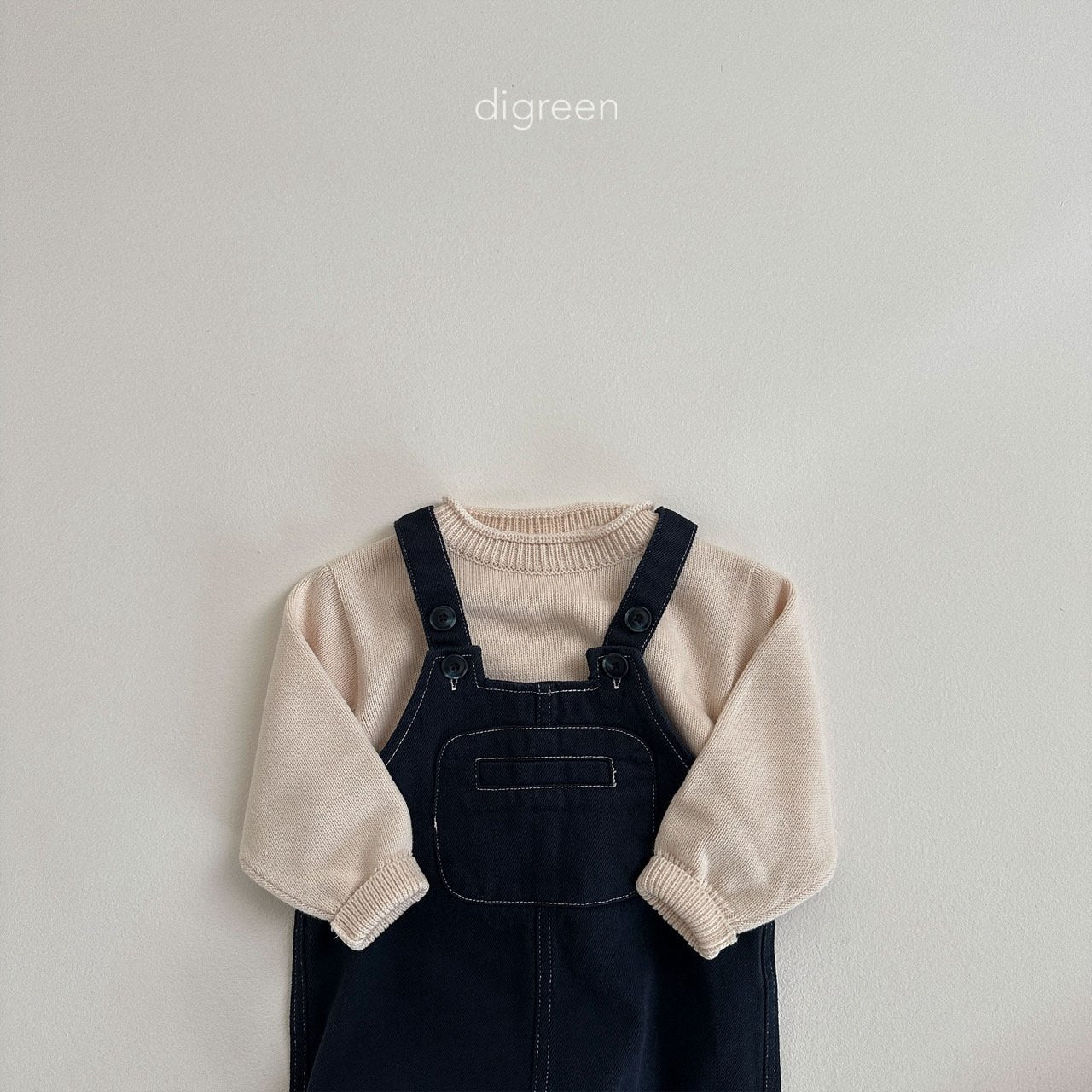 【お取り寄せ】Doldol knit  / S(90)-XXL(130) / Digreen 2024fw