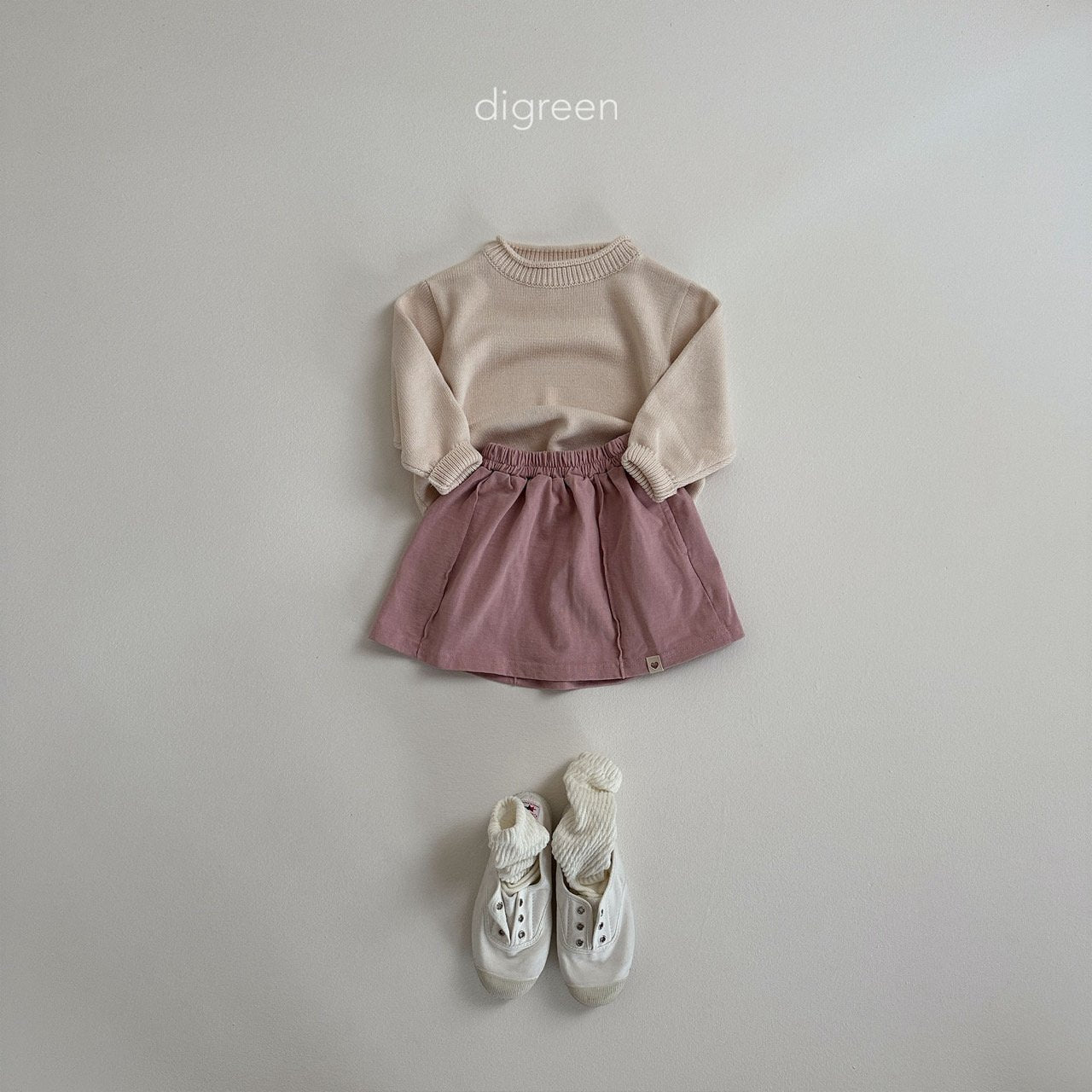 【お取り寄せ】Doldol knit  / S(90)-XXL(130) / Digreen 2024fw