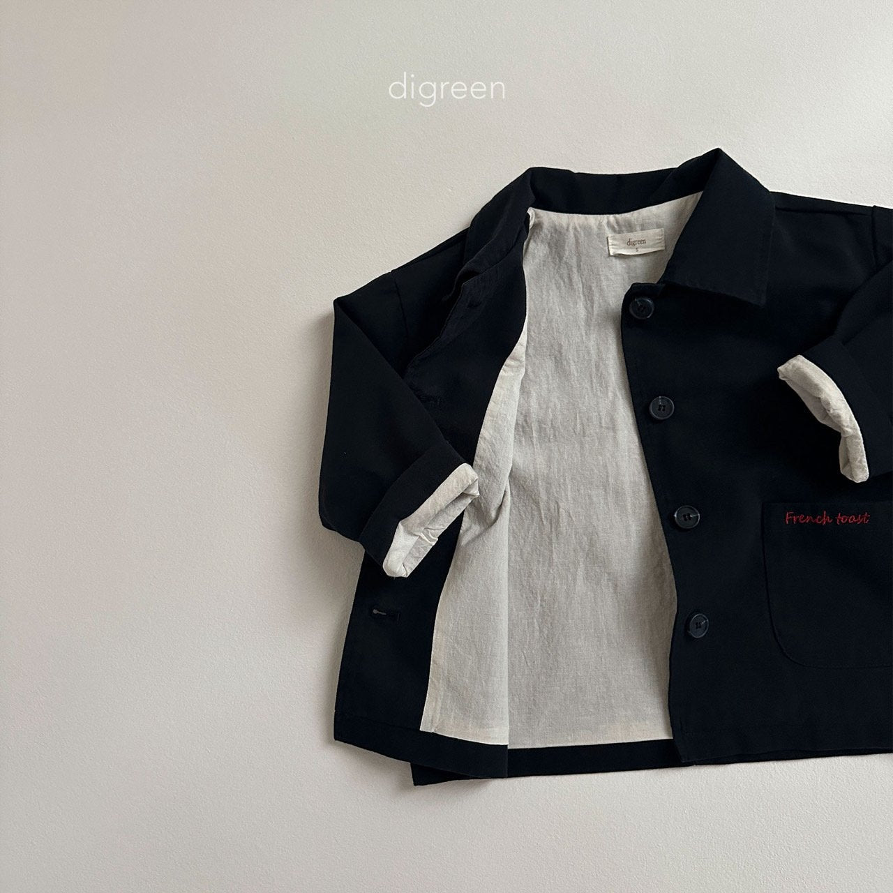 【お取り寄せ】Toast jacket  / S(90)-XXL(130) / Digreen 2024fw