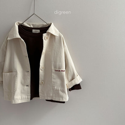 【お取り寄せ】Toast jacket  / S(90)-XXL(130) / Digreen 2024fw