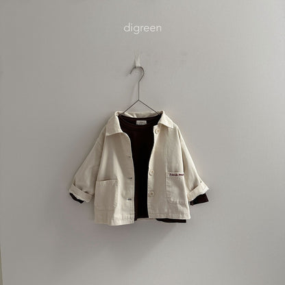 【お取り寄せ】Toast jacket  / S(90)-XXL(130) / Digreen 2024fw