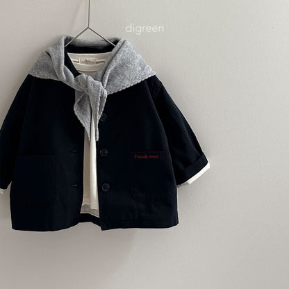 【お取り寄せ】Toast jacket  / S(90)-XXL(130) / Digreen 2024fw