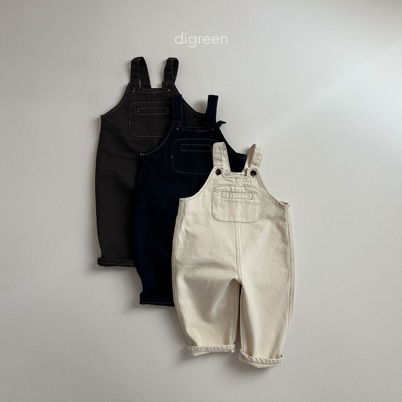 【お取り寄せ】Pocket overalls  / 3color / S(90)-XXL(130) / Digreen 2024fw