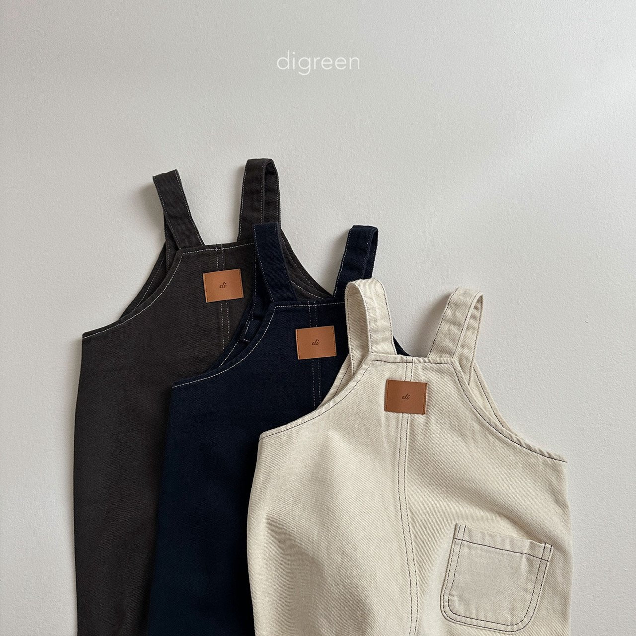 【お取り寄せ】Pocket overalls  / 3color / S(90)-XXL(130) / Digreen 2024fw