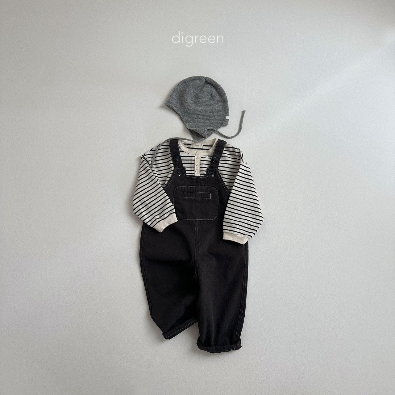 【お取り寄せ】Pocket overalls  / 3color / S(90)-XXL(130) / Digreen 2024fw