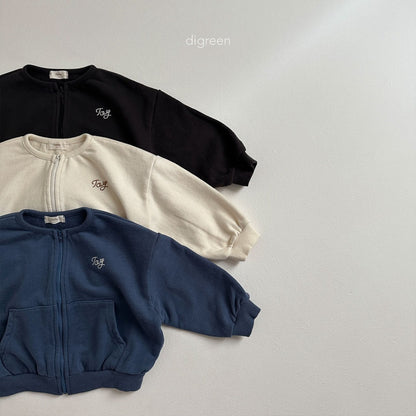 【お取り寄せ】Toy zip-up  / 3color / S(90)-XXL(130) / Digreen 2024fw