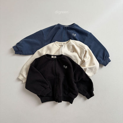 【お取り寄せ】Toy zip-up  / 3color / S(90)-XXL(130) / Digreen 2024fw