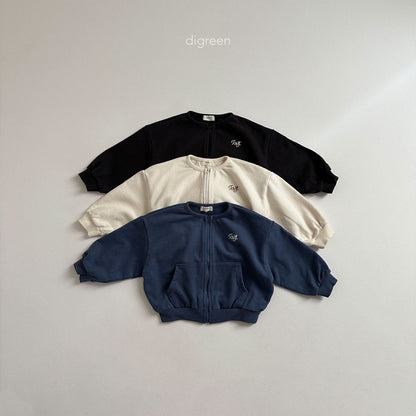 【お取り寄せ】Toy zip-up  / 3color / S(90)-XXL(130) / Digreen 2024fw