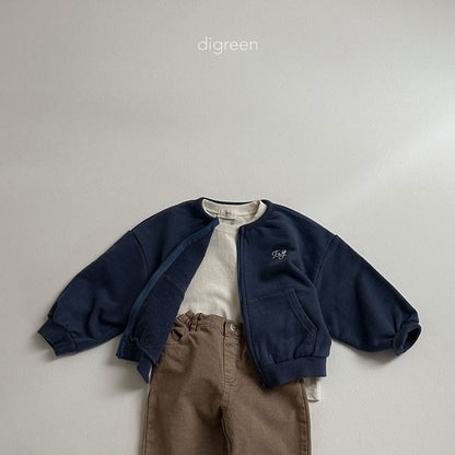 【お取り寄せ】Toy zip-up  / 3color / S(90)-XXL(130) / Digreen 2024fw