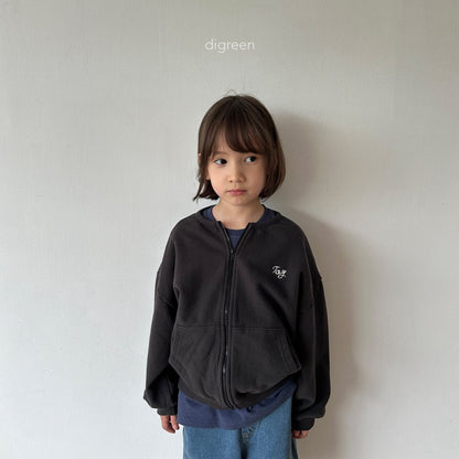 【お取り寄せ】Toy zip-up  / 3color / S(90)-XXL(130) / Digreen 2024fw