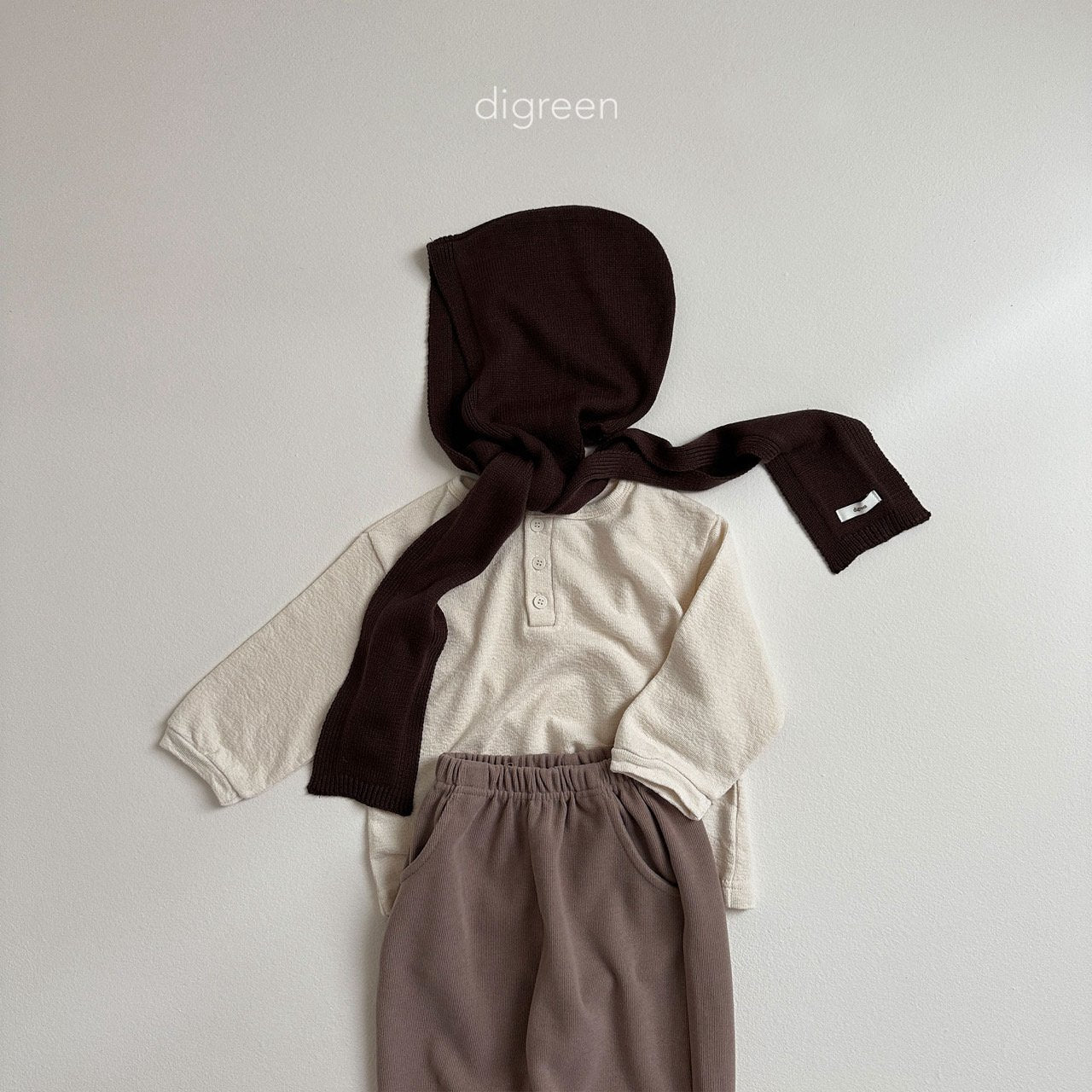 【即納】Mori pants   / Beige、Cream / M(90)-XXL(130) / Digreen 2024fw